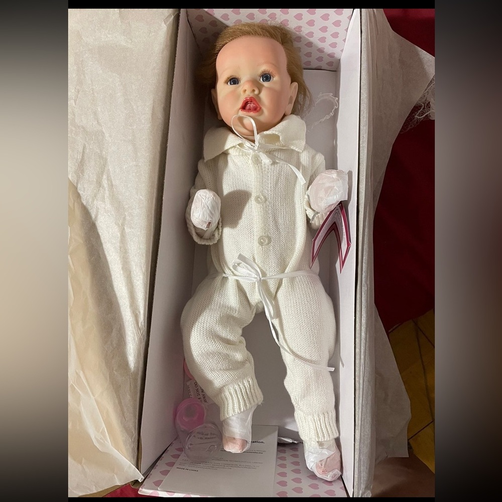 Reborn lifelike silicone doll NIB